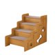 thumbnail image 4 of Escalera Para Perros Para Gato Perrito Portátil Esencial De Cachorro Escalera De Mascotas Para Coches Sofá De Cama 4 Pasos, 4 of 5