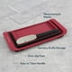 thumbnail image 5 of Cuchara para mantequilla KITCHENDAO hermética roja con cuchillo, 5 of 6