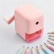 thumbnail image 1 of Cute Cartoon Pencil Sharpener - Hand Crank Manual Sharpener for Kids, Students, and Office Supplies - Perfect Gift for Children in Blue and Pink!, 1 of 4