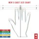 thumbnail image 3 of Guante de Golf RED ROOSTER Talla Grande Blanco de Cuero Cabretta, 3 of 6