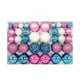thumbnail image 1 of 100 Uds Adornos De Bolas De Navidad Decoración árbol De Navidad DIY Para Compromiso Azul Blanco Rosa, 1 of 5