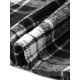 thumbnail image 5 of Agnes Orinda Conjuntos de Halloween Chaqueta Casual de Franela a Cuadros para Mujer de Talla Grande con Cuello de Pana Contrastante, Abotonada, de Manga Larga con Bolsillo 3X Negro, 5 of 6