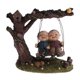 thumbnail image 4 of feliz pareja de ancianos estatuilla resina edad antigua vida decoración del hogar columpio, 4 of 5