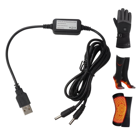 Cargador USB Smarkey 8.4V para Guantes y Plantillas Calefactables
