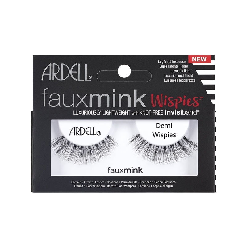 Pestañas Tira Faux Mink Demi Wispies