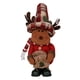 thumbnail image 3 of Muñeco De Peluche De Navidad, Bonito Adorno Para La Ventana Del Hogar, Ciervo, 3 of 5