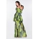 thumbnail image 3 of Vestido Largo con Estampado de Volantes y Bajo Escalonado, 3 of 5