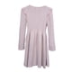 thumbnail image 2 of Vestido Niña Manga Larga Tejido Beige, 2 of 3