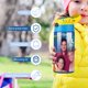 thumbnail image 5 of Lizzie McGuire Botella de Agua con Tapa Pop Top de Un Toque, Acero Inoxidable, a Prueba de Fugas, para Deportes, Botella Infantil azul 12 oz, 5 of 6
