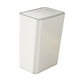 thumbnail image 1 of Basurero Rectangular, Diseño Elegante, Pequeño Cesto De Basura De Cocina Para Garaje, Hogar, Blanco, 10L, 1 of 3