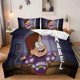 thumbnail image 1 of 3pcs Maybelle Pajamas Arcade Print Set Soft and Comfortable Bedding Set Suitable for All Seasons Ideal for Home Bedrooms and Guest Rooms, 1 of 5