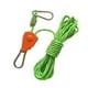 thumbnail image 2 of Suspensión De Cuerda, Tensor De Trinquete, Perchas De Luz De Cultivo Para Escalada De Dosel Al Aire Libre, 5m, Verde, 2 of 5