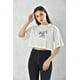thumbnail image 2 of Polera Mujer Blanca Crop Manga Corta Talla S, 2 of 3