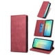 thumbnail image 5 of Funda tipo cartera con bloqueo RFID para Samsung Galaxy A06 Con tapa abatible, portatarjetas, cierre magnético, TPU y soporte Rojo, 5 of 6
