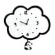 thumbnail image 3 of Reloj Colgante De Pared Con Forma De Nube, Decoración De Pared Para Habitación De Niños, Sala De Estar, Versátil, 3 of 3