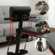 thumbnail image 3 of Press banca reclinable para pesas con bandas negra y roja, 3 of 3