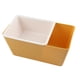 thumbnail image 2 of Organizador De Almacenamiento De Alimentos Caja De Almacenamiento De Bocadillos De Doble Capa Para Restaurante Dormitorio Amarillo, 2 of 3