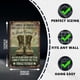 thumbnail image 2 of Letrero vintage metal mujer veterana retro militar decoración pared hogar oficina bar botas ejército cita 30x20 cm, 2 of 6