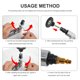 thumbnail image 5 of Amoladora angular de aire WINMAX TOOLS 1/4" 20000 RPM 0,49 kg, 5 of 6