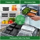 thumbnail image 5 of Contenedores para Alimentos Dealusy Paquete de 50 de 32 oz con 3 Compartimentos, 5 of 7