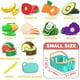 thumbnail image 2 of Juguetes de comida Cutting Play MOEAWS con cesta de compras para niños, 2 of 3