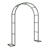 Magideal - Arbor De Jardín Con Arco De Boda, Arco De Jardín, Arco De Jardín De Cenador Tubular Fuerte, Pérgola De Cenador Tubular Al Aire Libre, Para Patio Trase Verde