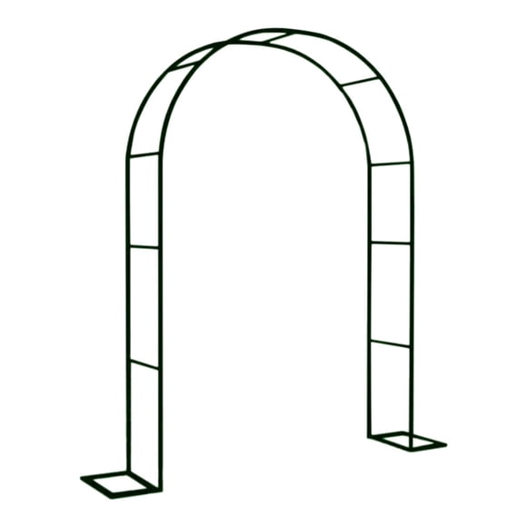 Arbor de Jardín con Arco de Boda, Arco de Jardín, Arco de Jardín de Cenador Tubular Fuerte, Pérgola de Cenador Tubular Al Aire Libre, para Patio Trase Verde
