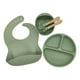 thumbnail image 1 of Set de Alimentación infantil silicona Verde, 1 of 5