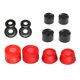 thumbnail image 4 of Casquillos De Skateboard Copas De Repuesto Arandelas Kit De Reconstrucción De Longboard Rojo Claro, 4 of 5