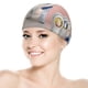 thumbnail image 5 of Miffy Gorro de Natación de Licra, Gorro de Baño de Tela Cómoda, Gorro Elástico Antideslizante para Hombres, Mujeres y Niños, 5 of 6