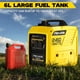 thumbnail image 5 of Generador Inversor Portátil POXURIO 2450W 6.1L 8.3h 120V, 5 of 9