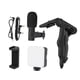 thumbnail image 5 of Kit De Vlogging De Mano Universal Phone Vlog Kit De Filmación Con Luz LED 4pcs Con Micrófono, 5 of 5