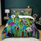 thumbnail image 1 of Abstract Oil Painting Quilt Duvet Cover Set Bedclothes Bedding Kids3-Piece Bedding Set, 1 of 5