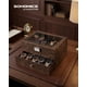 thumbnail image 2 of Caja para relojes SONGMICS organizadora de 20 compartimentos con tapa de vidrio y cierre, 2 of 6