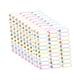 thumbnail image 1 of 10pcs Clasificación Nombre de calcomanía Designaciones de índice práctico Multi -Color -note -Nombre de agua Pegatizas de nombres para vacaciones de g, 1 of 5