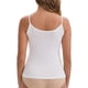 thumbnail image 3 of INSPIRE CHIC Camisola de Mujer Regreso a Clases Cuello en V Ligera Tirantes Finos Sólida Sin Mangas Top M Blanco, 3 of 6
