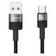 thumbnail image 1 of Cable USB tipo c a USB 3a 18w largo 1,2 metros Negro, 1 of 3