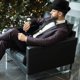thumbnail image 2 of Sombrero Fedora FALETO Classic Manhattan, unisex, de lana negra, 2 of 6