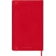 thumbnail image 2 of Cuaderno Moleskine Classic de tapa blanda, tamaño grande, rojo escarlata, 2 of 9