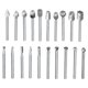 thumbnail image 2 of 20 Piezas De Brocas De Enrutador De Enrutamiento Universales Para Fresado De Grabado, 2 of 5