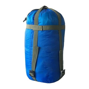 Genérico - Saco De Material De Compresión Saco De Dormir Para Acampar Al Aire Libre Bolsas De Almacenamiento Azul Cielo
