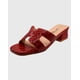 thumbnail image 1 of Sandalia plana Herm Rojo, 1 of 5