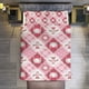thumbnail image 1 of Hello Kitty Plaid Floral 3 Pieces Duvet Cover Set Full Size Super Soft Fade Resistant Microfiber, 1 of 4