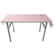 thumbnail image 1 of Mesa Plegable Rosa patas de fierro Trabajos pesados Uso Industrial 120 CM, 1 of 6
