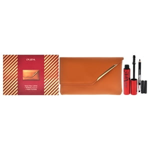 Pupa Milano - ¡Vamp! Juego De Pestañas Y Multiplicaciones Sexy De Para Mujer - Máscara De Pestañas Sexy - Negro, Lápiz De Ojos Multijuego - Negro, Billetera