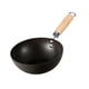 thumbnail image 4 of Mango De Madera De Wok Antiestino Utensilios De Cocina Gas Bottom Wok Para Kitchen Hotel Home 24 Cm, 4 of 5