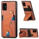thumbnail image 1 of Funda Resistente para Samsung Galaxy A71 5G con Tarjetero y Soporte, Diseño Magnético Marrón, 1 of 5