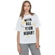 thumbnail image 1 of Polera Mujer Blanco Oversize Corona, 1 of 5