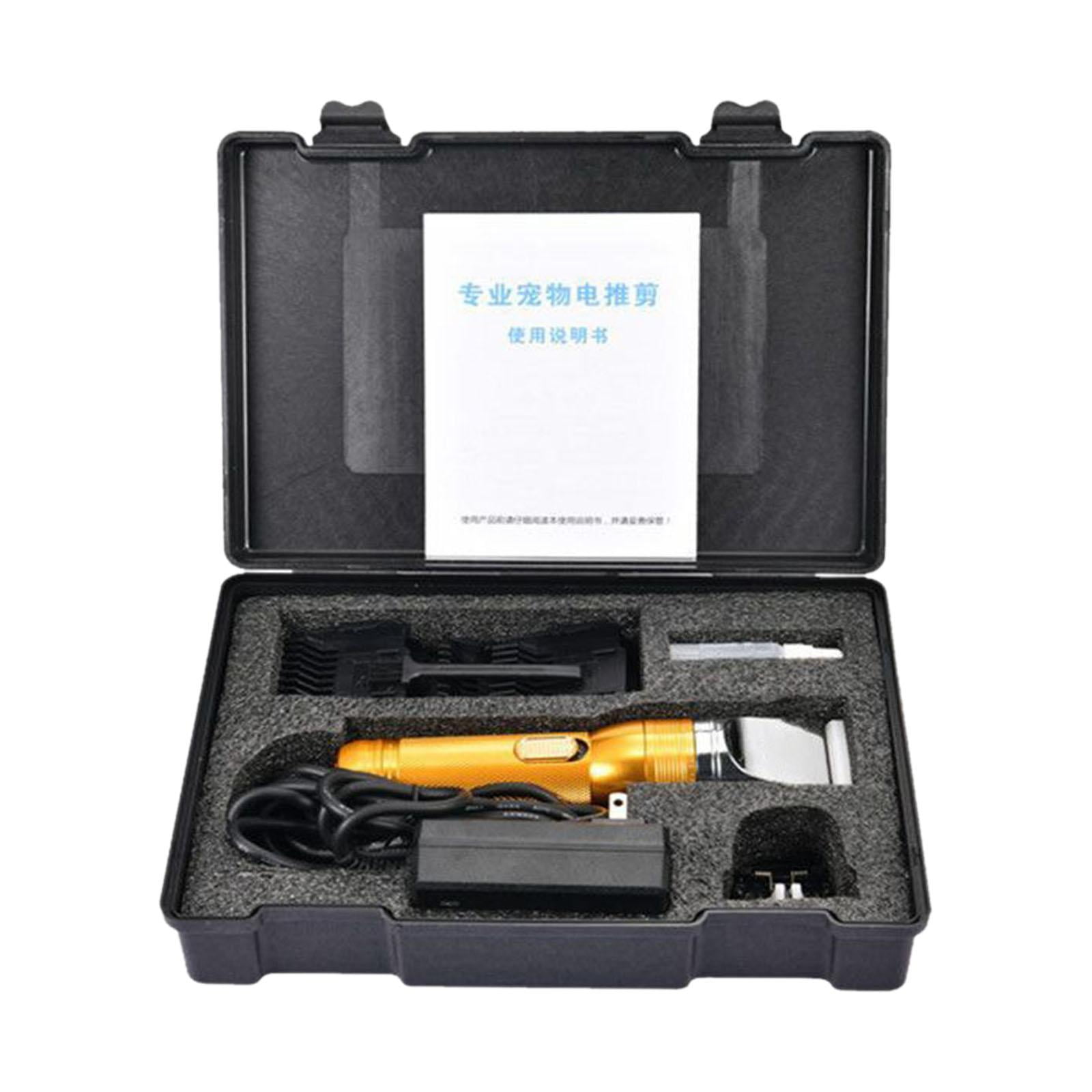 Ioensy - Cortapelos Para Mascotas Con Peines Protectores, Tijeras Para Ganado Y Ovejas, Cortapelos Eléctricos