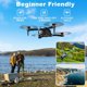 thumbnail image 3 of Drone plegable con cámara 1080p y control remoto, 3 of 3